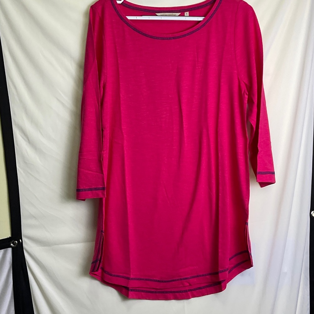 Soft Surroundings Pink Tunic Top